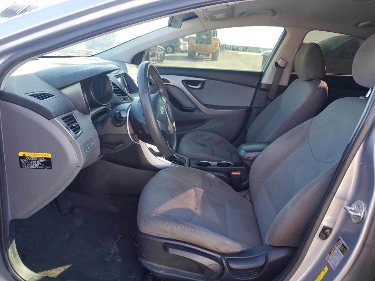 2016 Hyundai Elantra VIN 5NPDH4AE6GH765707 Copart auction photo, front end / minor dent/scratches damage thumbnail 7