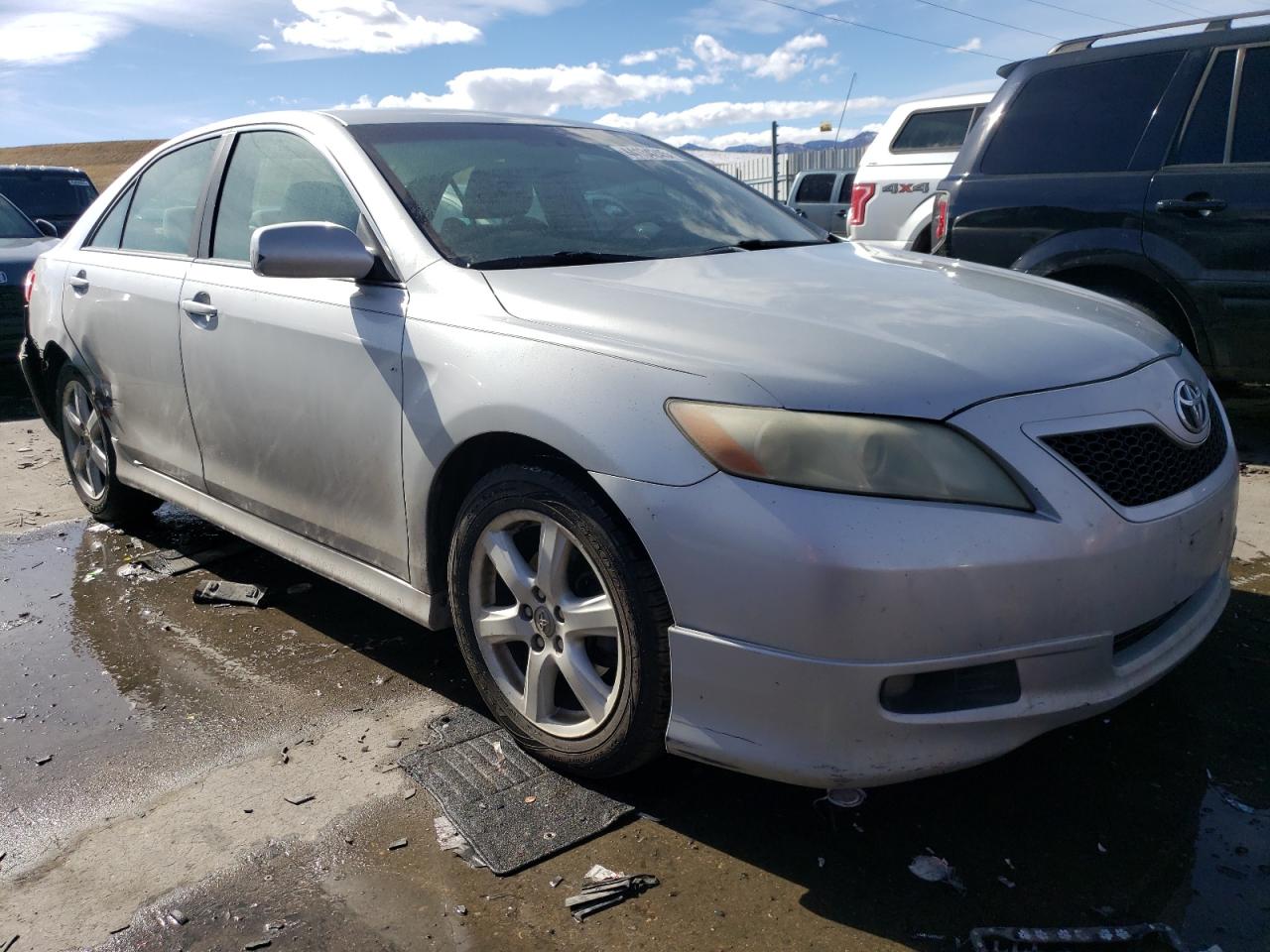 2007 Toyota Camry VIN 4T1BE46K07U618041 Copart auction photo, rear end / hail damage thumbnail 4