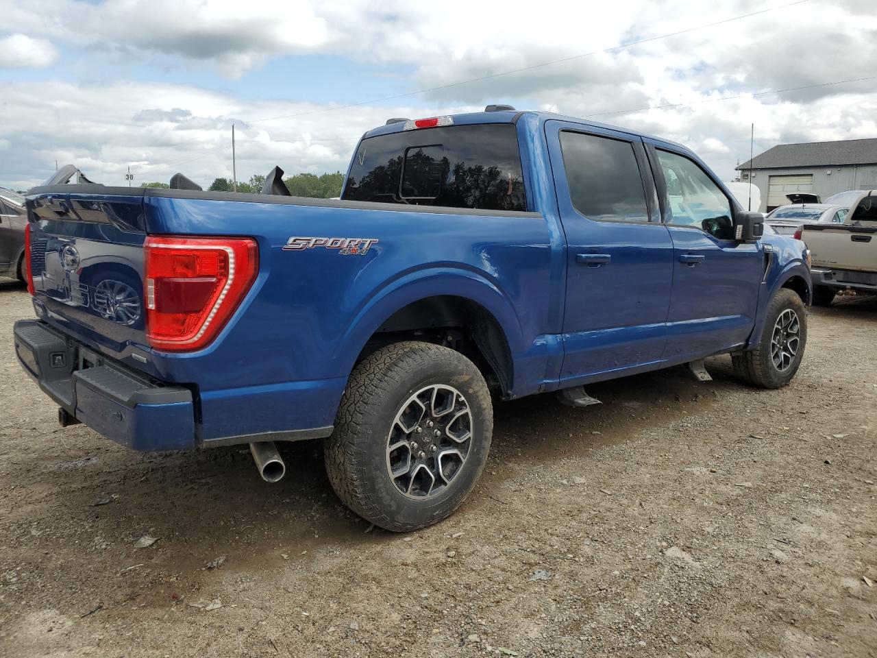 2022 Ford F-150 VIN 1FTEW1EP5NFA79492 Copart auction photo, all over damage thumbnail 3