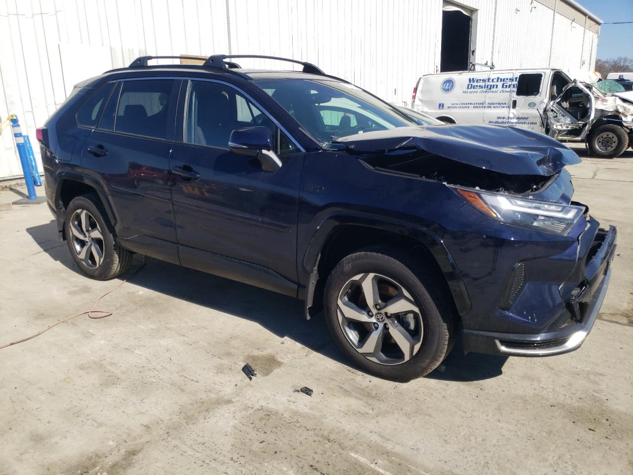 2024 Toyota RAV 4 VIN JTMAB3FV6RD234023 Copart auction photo, front end / rear end damage thumbnail 4