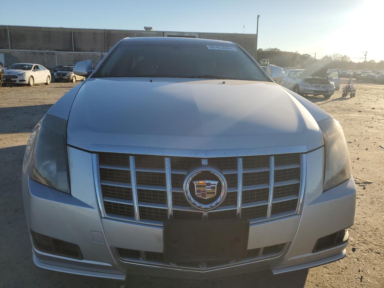 2012 Cadillac CTS VIN 1G6DE5E51C0110633 Copart auction photo, side / front end damage thumbnail 5