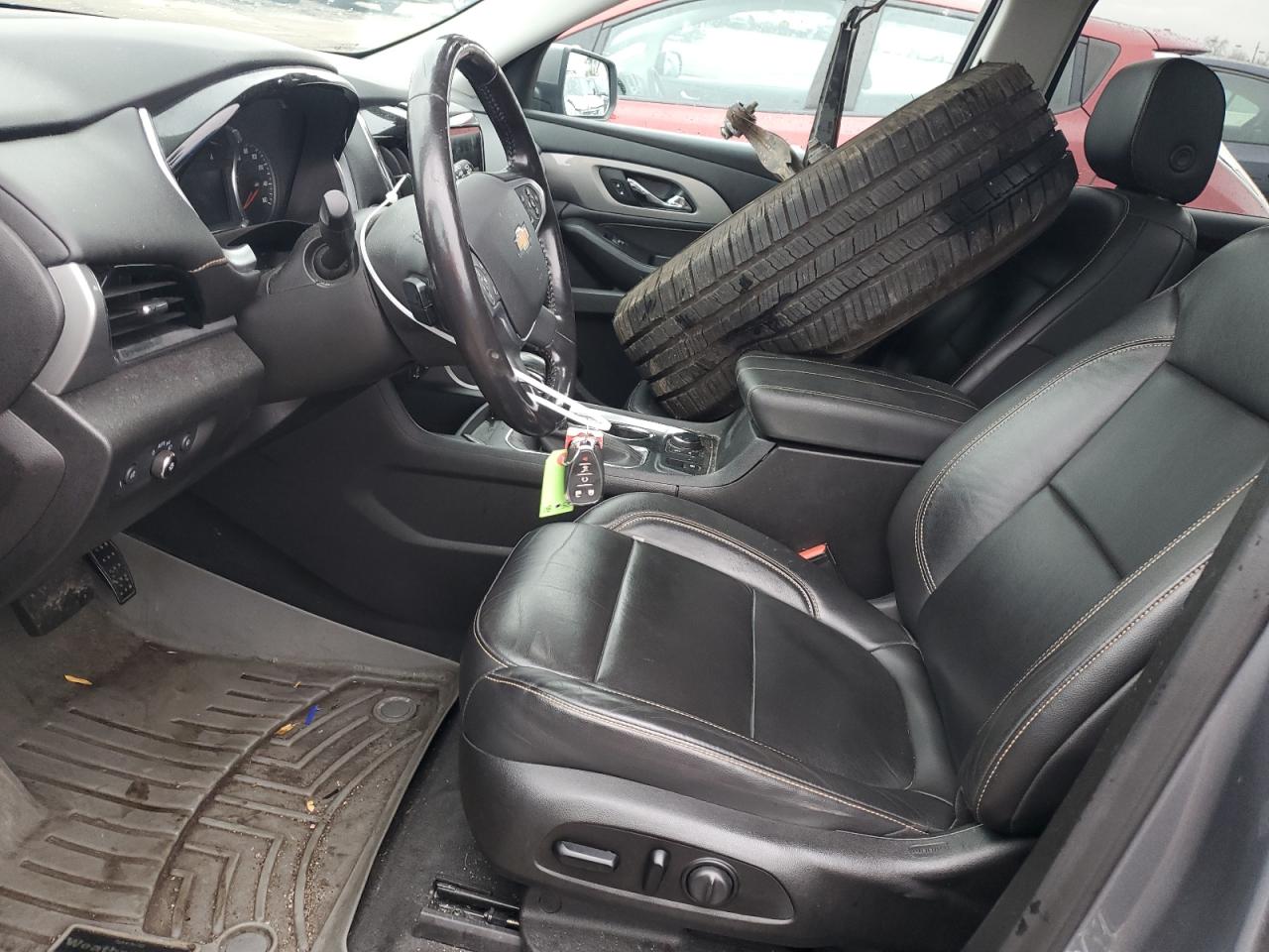 2021 Chevrolet Traverse VIN 1GNEVHKW0MJ131850 Copart auction photo, all over damage thumbnail 7