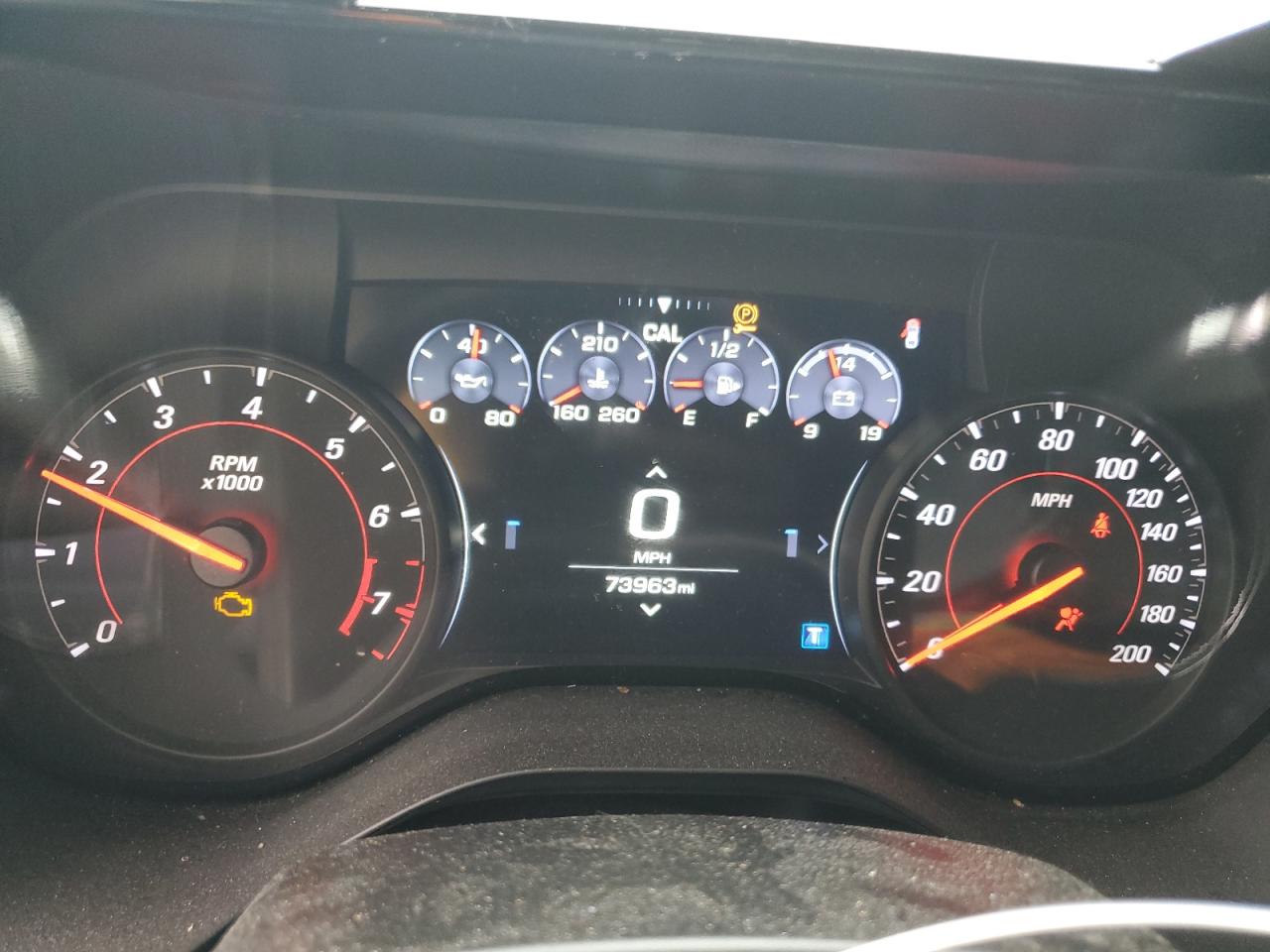 2019 Chevrolet Camaro VIN 1G1FF1R78K0126472 Copart auction photo, front end / side damage thumbnail 9