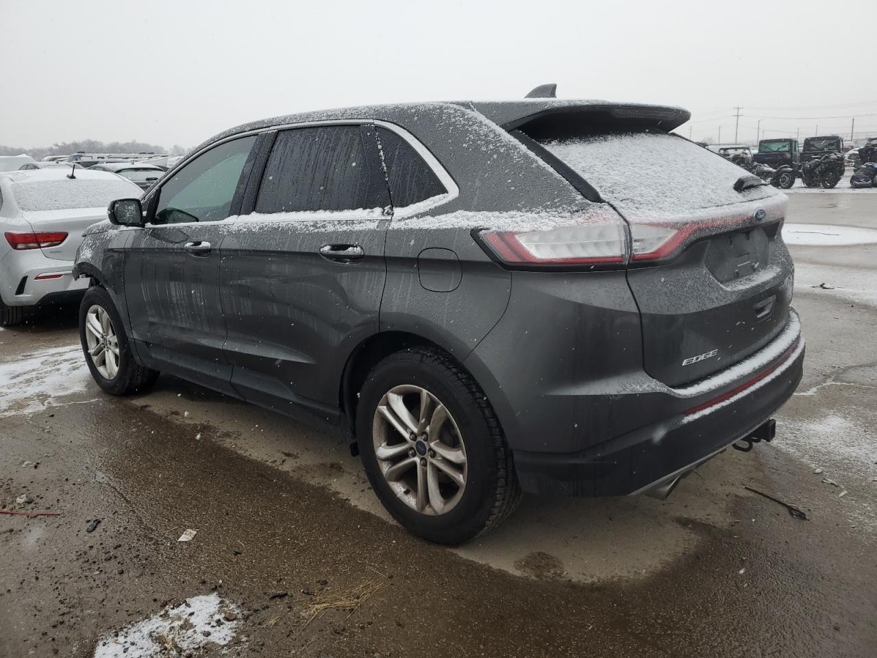 2015 Ford Edge VIN 2FMTK3J86FBC23790 Copart auction photo, front end damage thumbnail 2