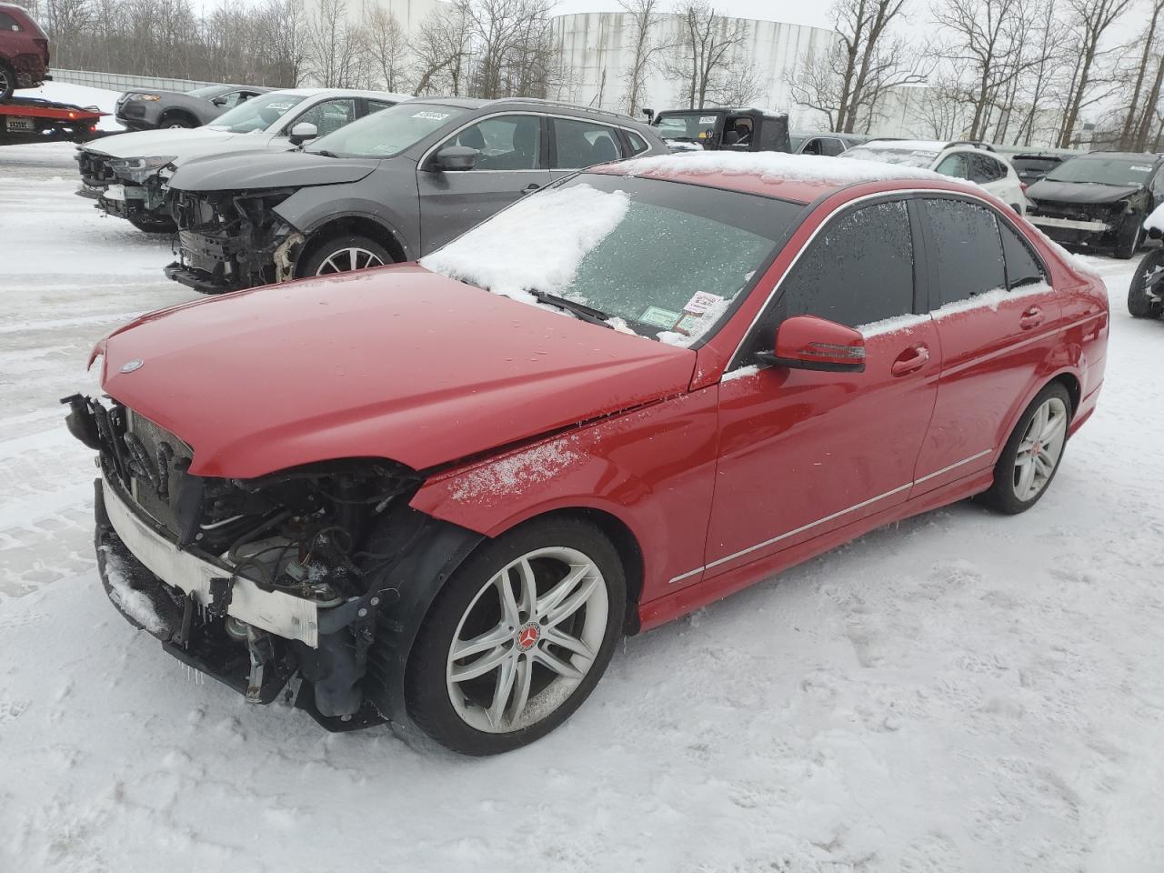 2014 Mercedes-Benz C-klasse VIN WDDGF8AB9ER312659