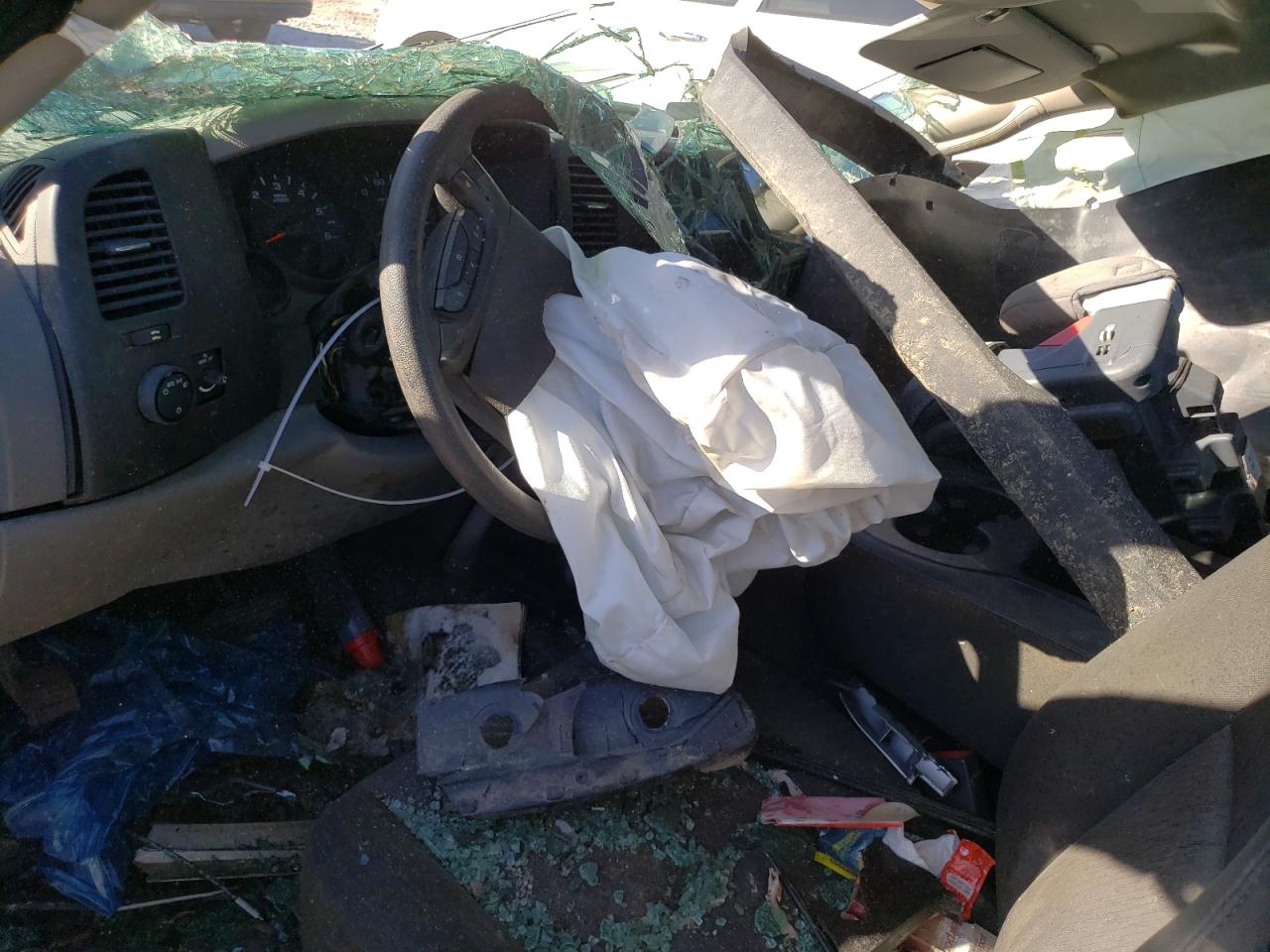 2013 Chevrolet Silverado VIN 1GCNKPE08DZ395676 Copart auction photo, rollover damage thumbnail 8