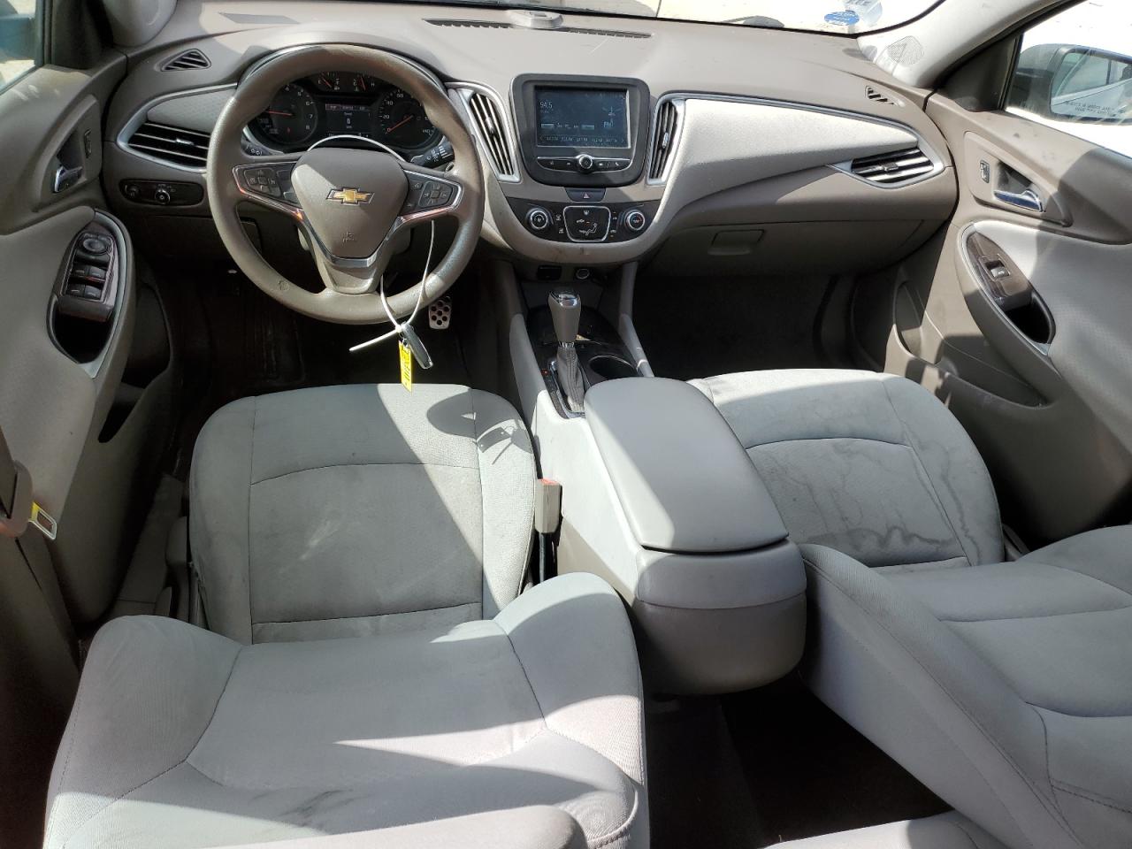 2017 Chevrolet Malibu VIN 1G1ZB5ST5HF136194 Copart auction photo, rear end / front end damage thumbnail 8