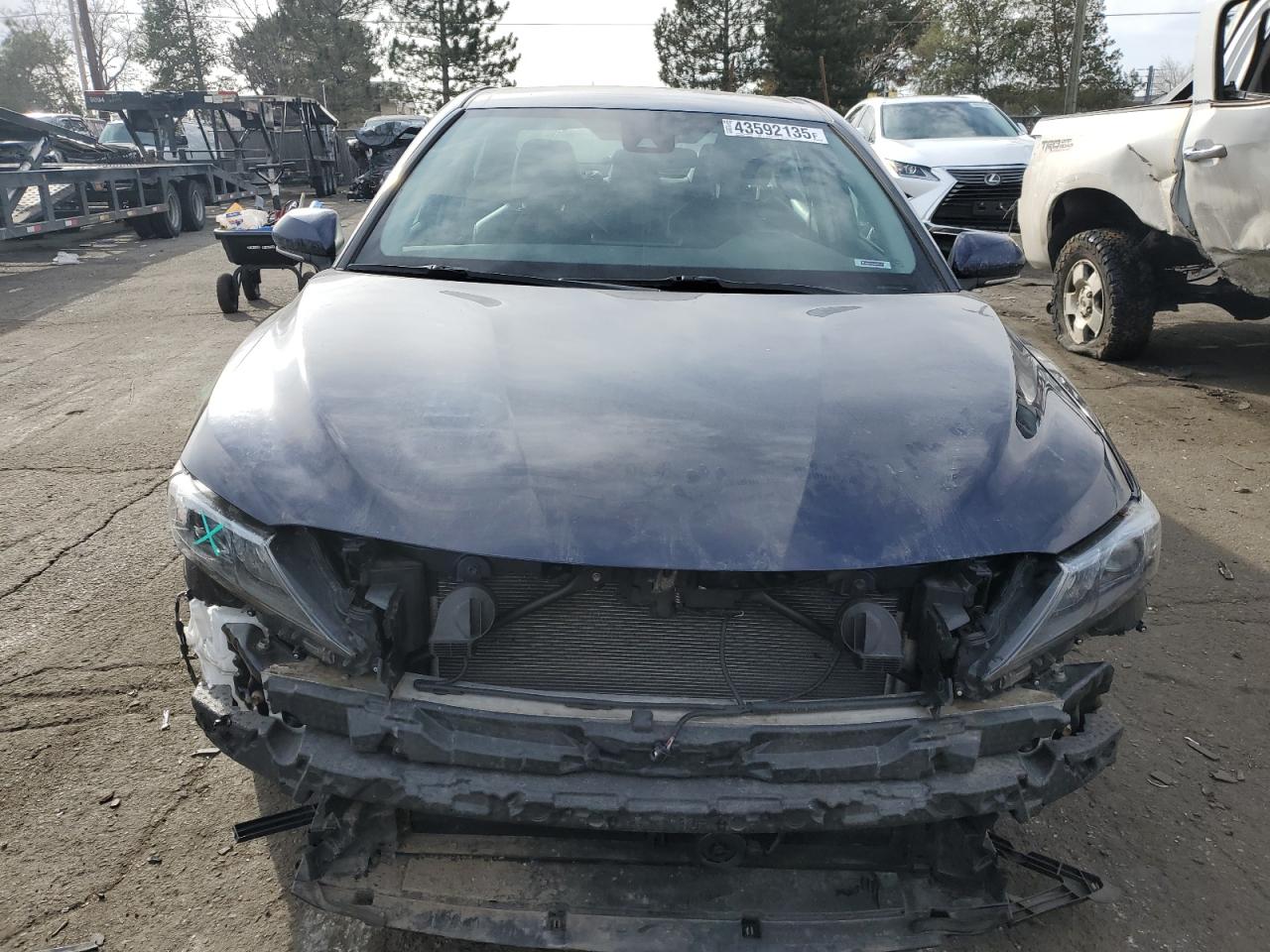 2022 Toyota Camry VIN 4T1G31AK8NU39D077 Copart auction photo, front end damage thumbnail 5