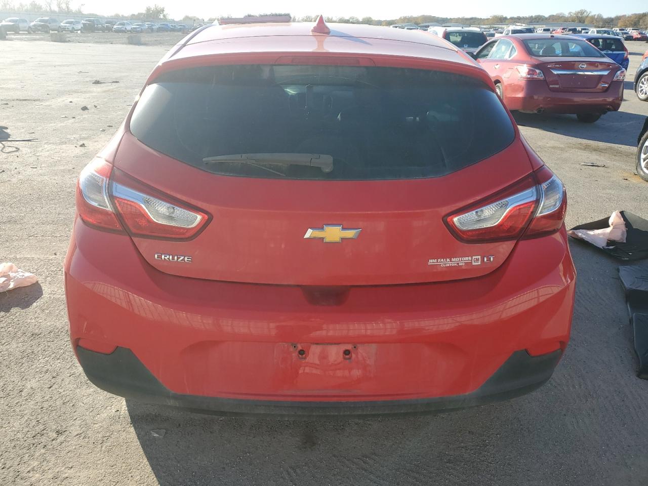 2019 Chevrolet Cruze VIN 3G1BE6SM3KS540377 Copart auction photo, front end / side damage thumbnail 6