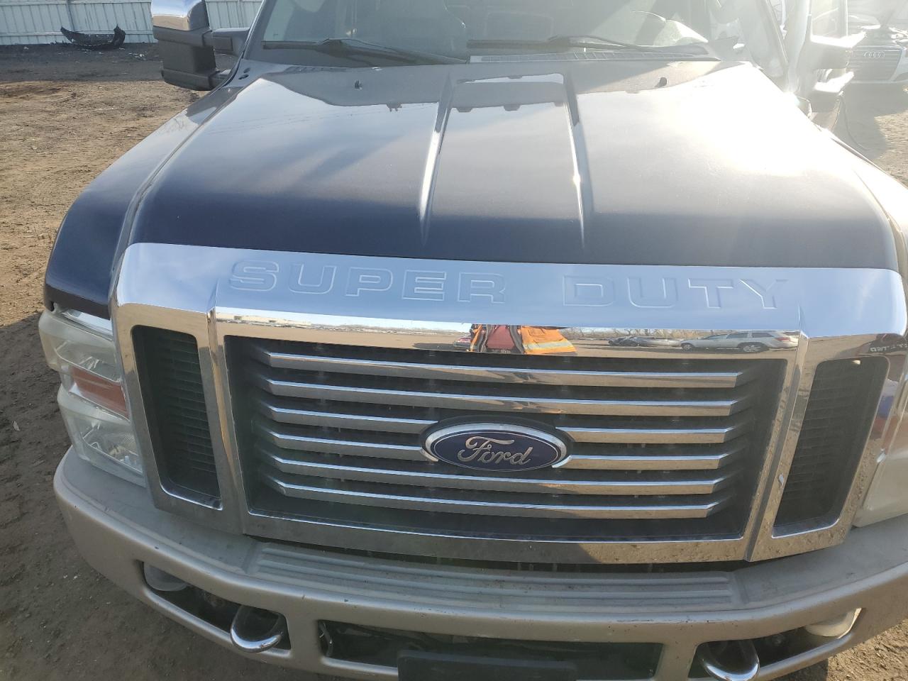 2010 Ford F350 VIN 1FTWW3BR2AEA33141 Copart auction photo, side / front end damage thumbnail 11