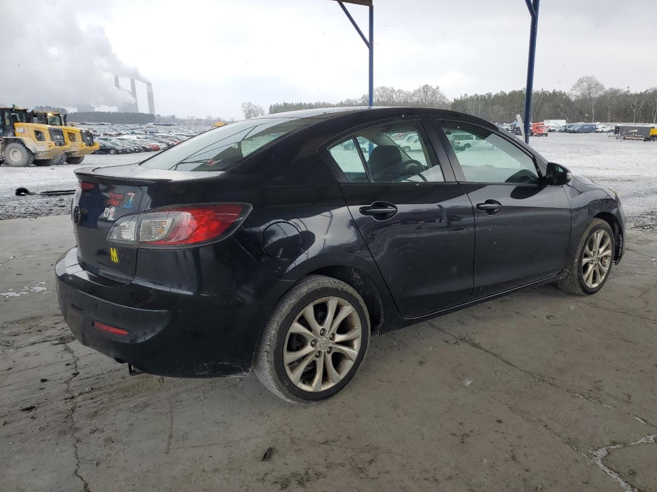 2010 Mazda 3 VIN JM1BL1S64A1180960 Copart auction photo, front end damage thumbnail 3