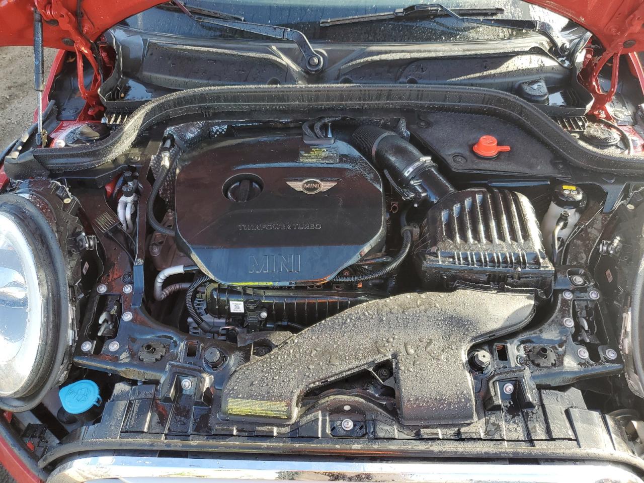 2015 MINI Cooper VIN WMWXS5C50FT830303 Copart auction photo, water/flood damage thumbnail 11