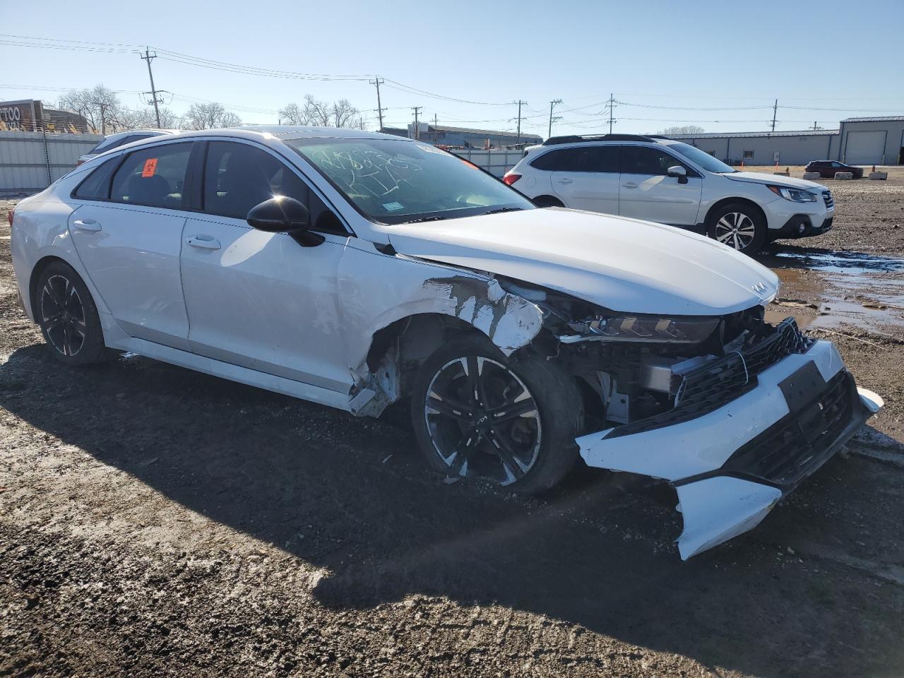 2022 KIA K5 VIN 5XXG64J23NG093087 Copart auction photo, front end damage thumbnail 4