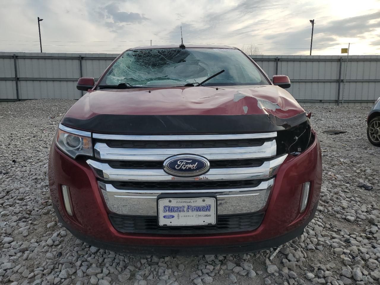 2014 Ford Edge VIN 2FMDK3JC7EBB53756 Copart auction photo, front end damage thumbnail 5