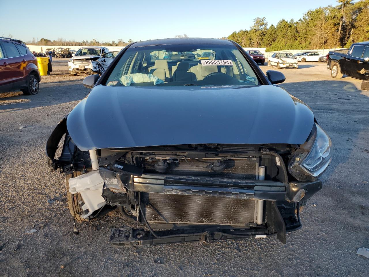 2018 Hyundai Sonata VIN 5NPE24AF1JH690873 Copart auction photo, all over damage thumbnail 5