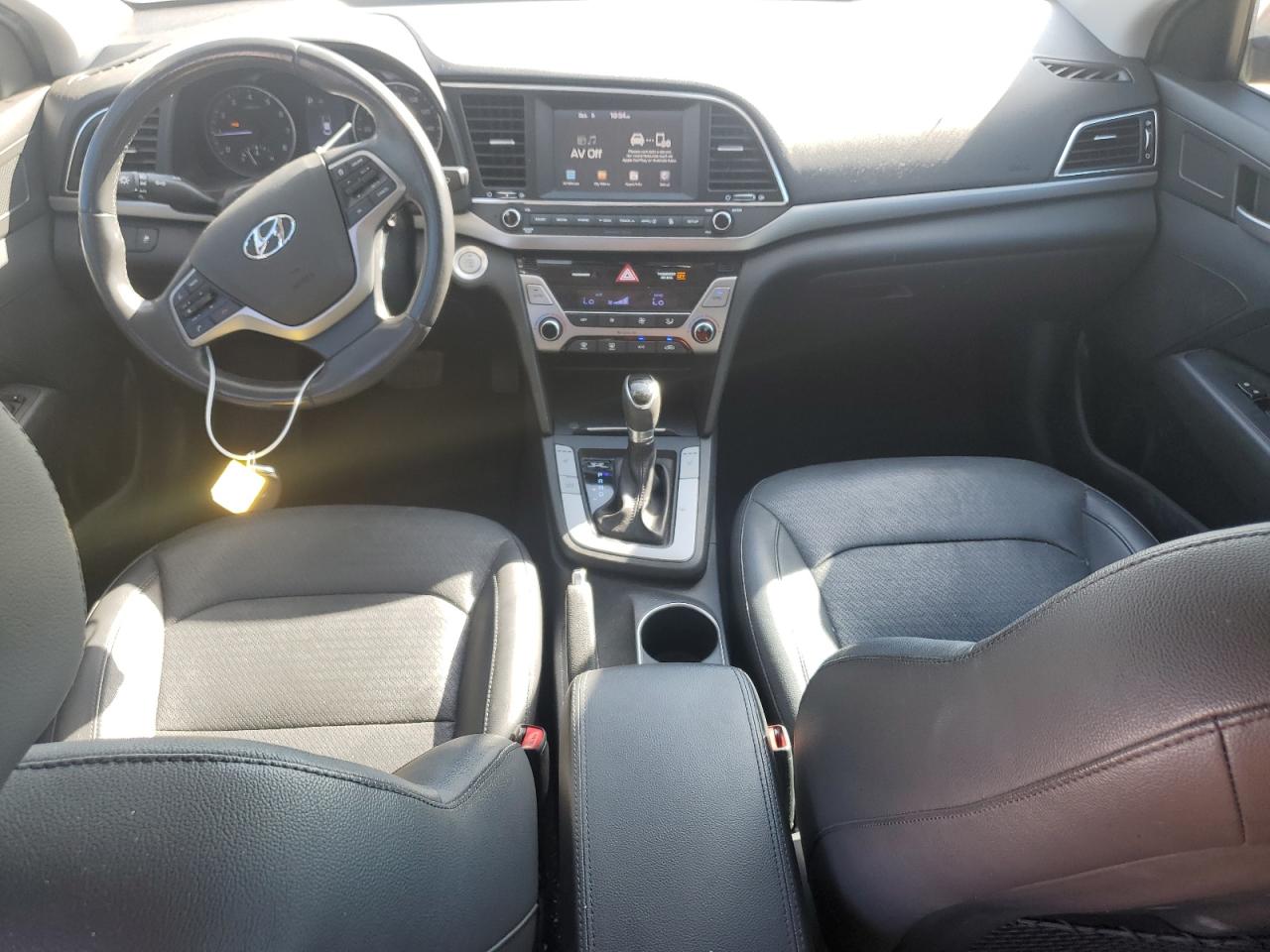 2017 Hyundai Elantra VIN KMHD84LF9HU339762 Copart auction photo, hail damage thumbnail 8