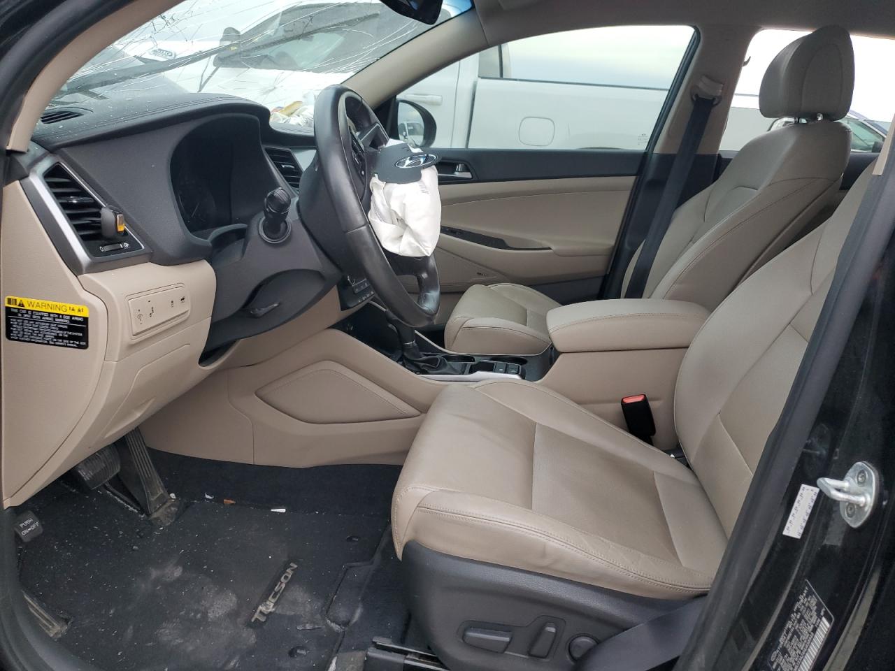 2017 Hyundai Tucson VIN KM8J33A2XHU458948 Copart auction photo, front end damage thumbnail 7
