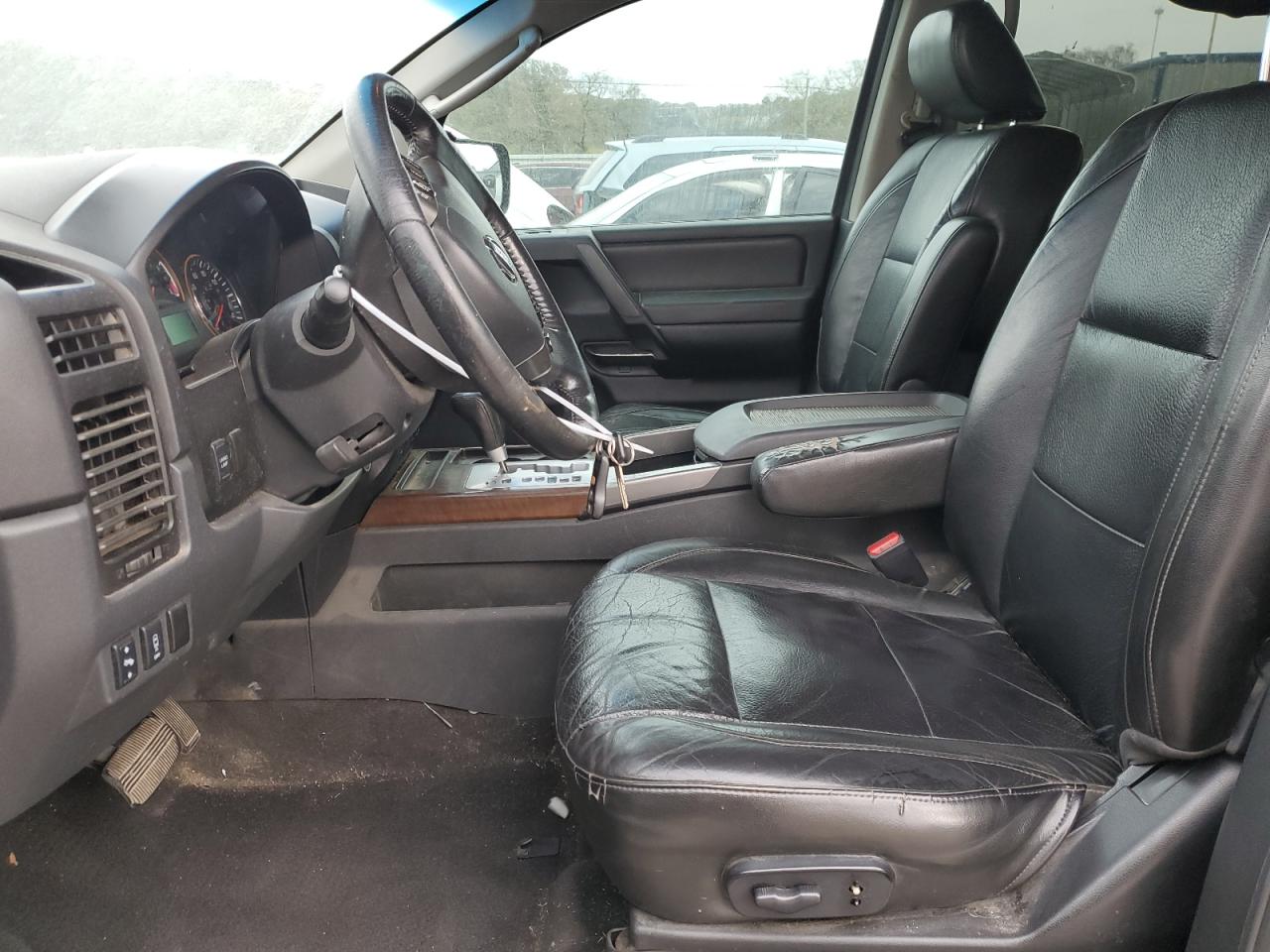2011 Nissan Titan VIN 1N6AA0EDXBN326436 Copart auction photo, front end / side damage thumbnail 7