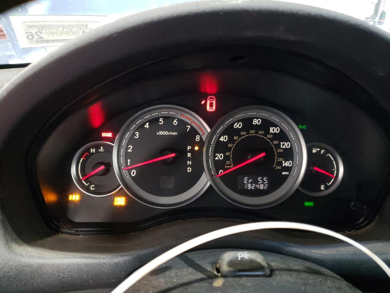 2005 Subaru Legacy VIN 4S4BP62CX57326994 Copart auction photo, side damage thumbnail 9
