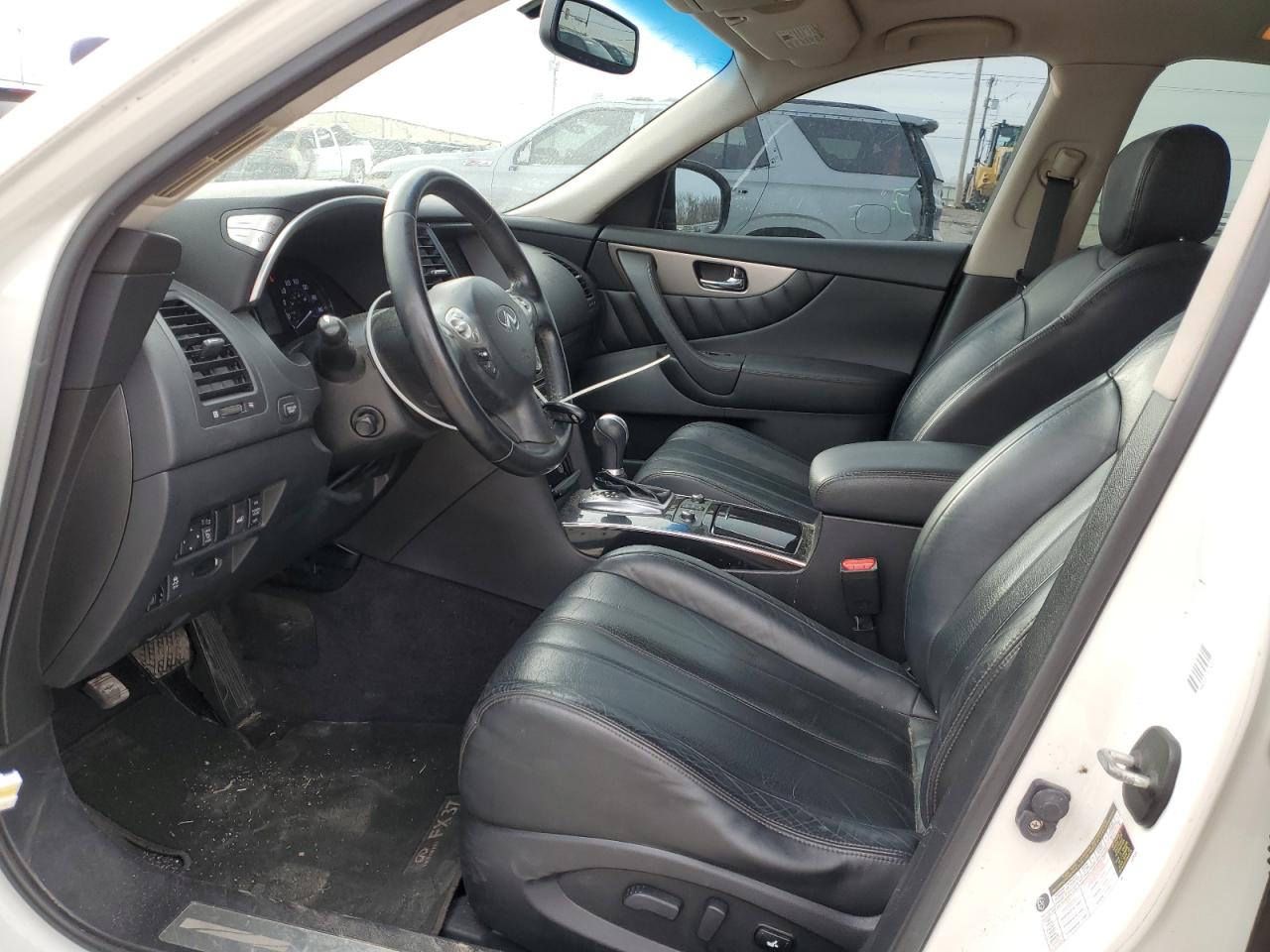 2013 Infiniti FX VIN JN8CS1MW9DM173367 Copart auction photo, front end / minor dent/scratches damage thumbnail 7