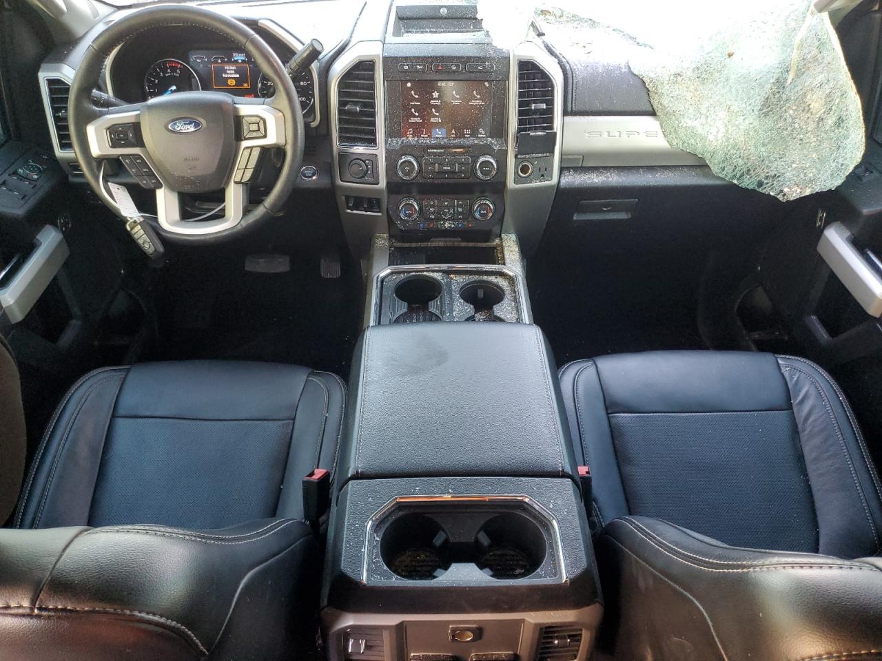 2019 Ford F450 VIN 1FT8W4DTXKEE52881 Copart auction photo, front end damage thumbnail 8