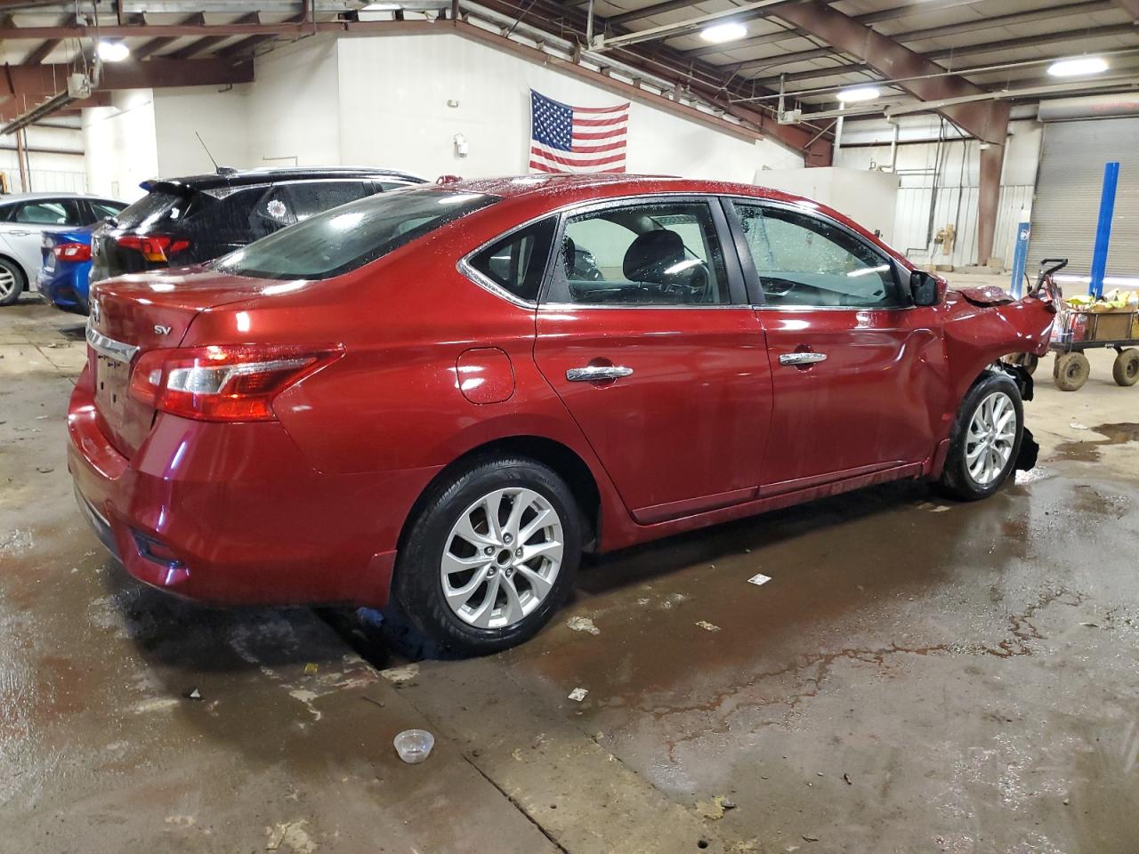 2017 Nissan Sentra VIN 3N1AB7AP2HY349829 Copart auction photo, front end damage thumbnail 3