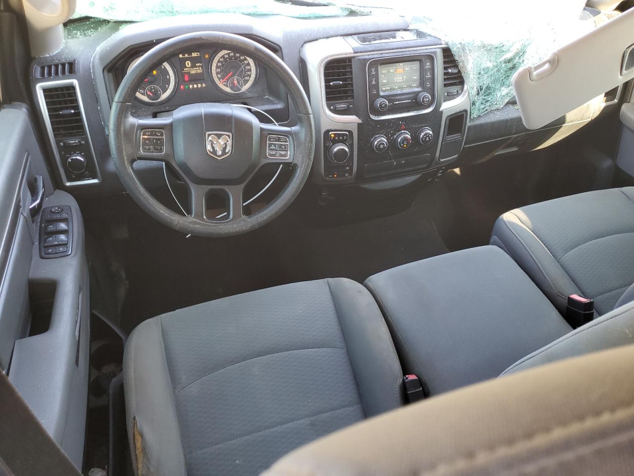 2017 RAM 1500 VIN 1C6RR7GG8HS731257 Copart auction photo, top/roof / minor dent/scratches damage thumbnail 8