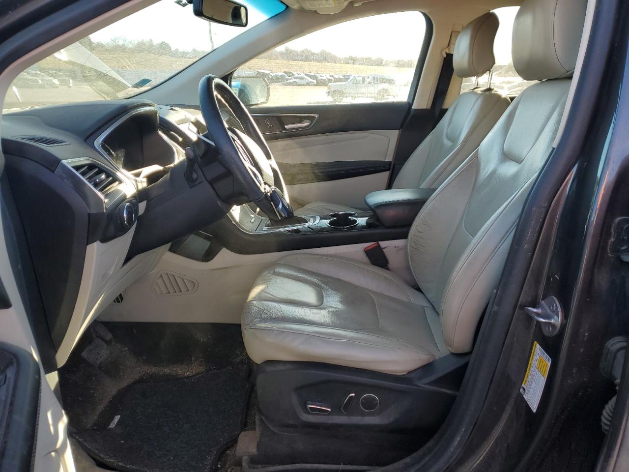 2015 Ford Edge VIN 2FMTK3K87FBB25107 Copart auction photo, rear end damage thumbnail 7