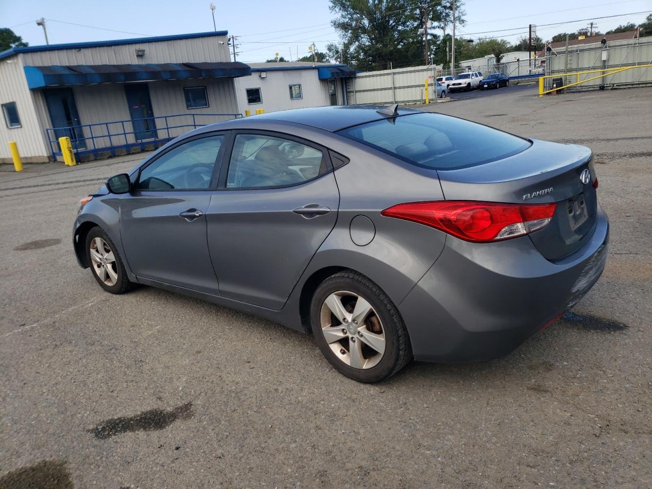2013 Hyundai Elantra VIN 5NPDH4AE0DH292110 Copart auction photo, front end / rear end damage thumbnail 2