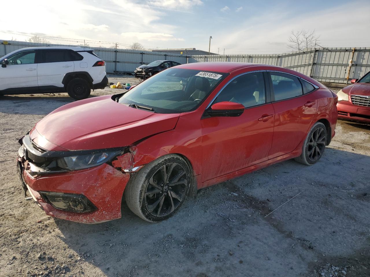 2020 Honda Civic VIN 2HGFC2F85LH598890