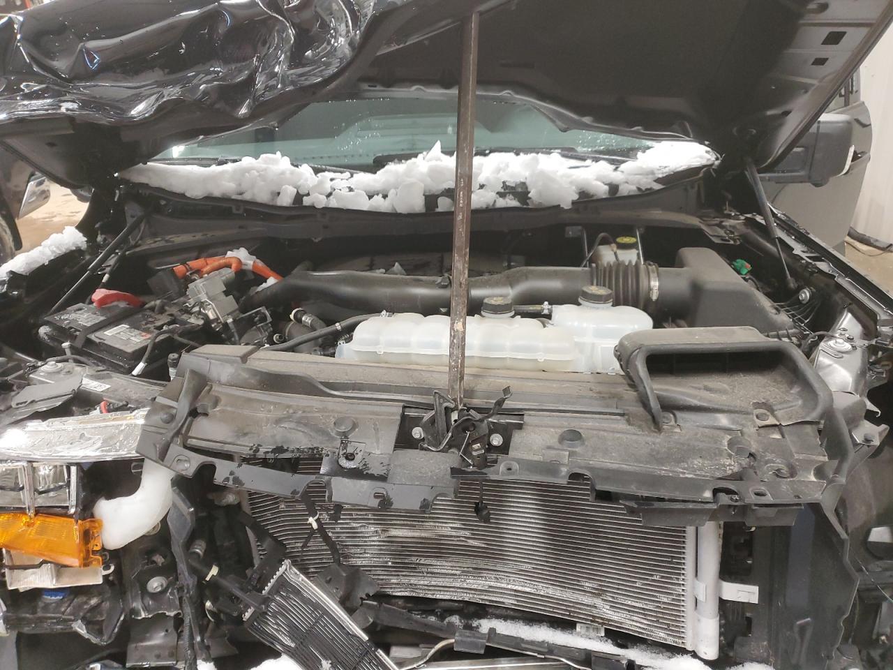 2023 Ford F-150 VIN 1FTFW1ED1PFD06755 Copart auction photo, front end / mechanical damage thumbnail 12