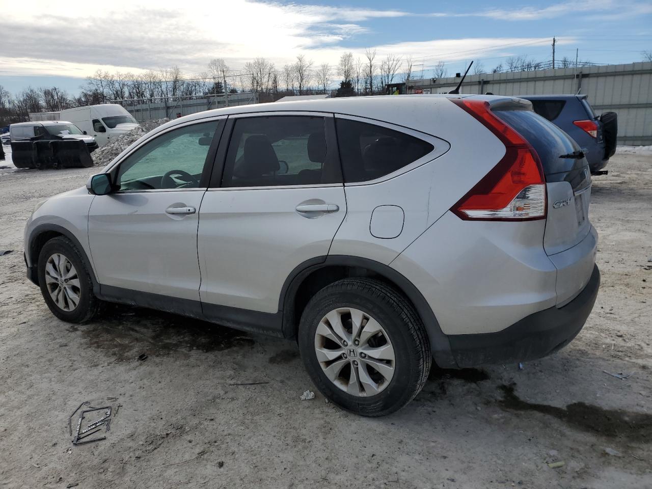 2013 Honda CR-V VIN 2HKRM4H50DH654315 Copart auction photo, side / front end damage thumbnail 2
