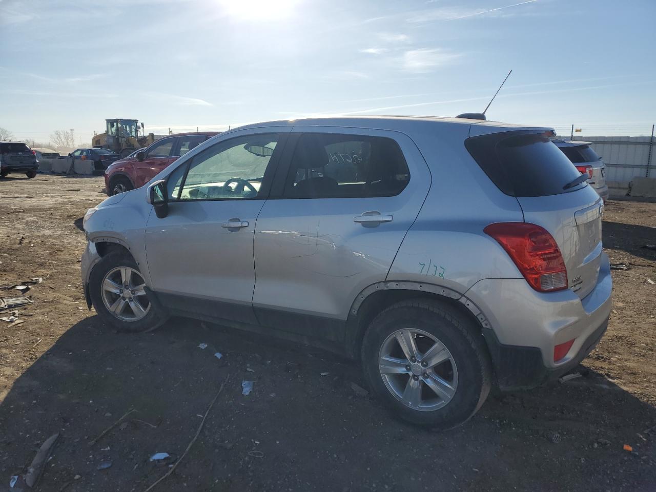 2019 Chevrolet Trax VIN 3GNCJKSB6KL224908 Copart auction photo, front end / rear end damage thumbnail 2