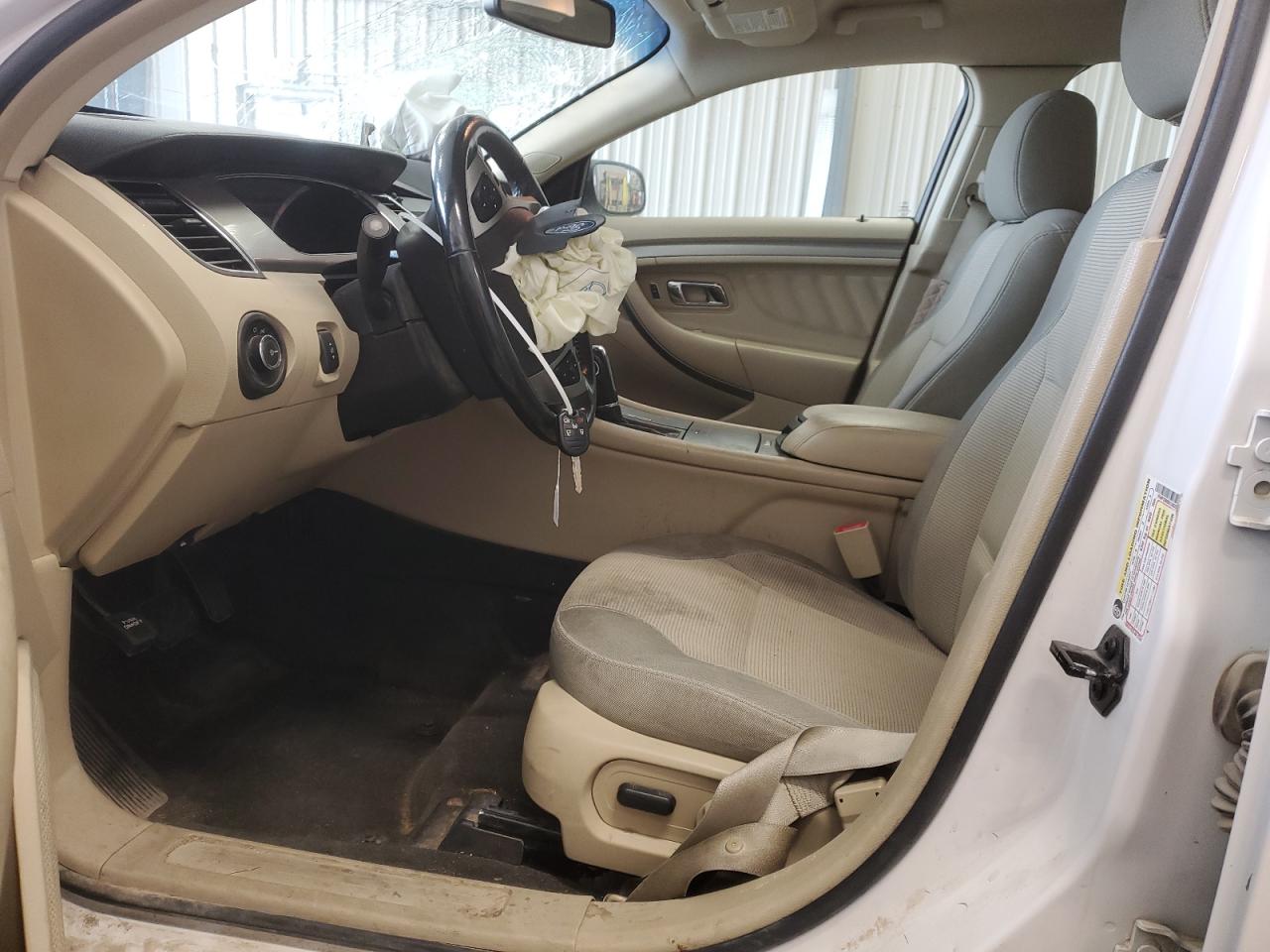2013 Ford Taurus VIN 1FAHP2E80DG136320 Copart auction photo, front end damage thumbnail 7