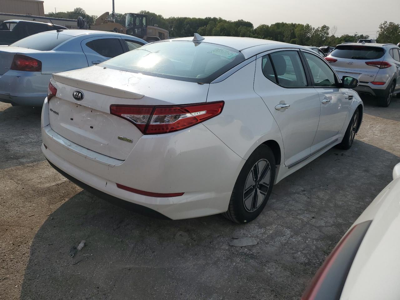 2013 KIA Optima VIN KNAGM4AD8D5039629 Copart auction photo, mechanical damage thumbnail 3