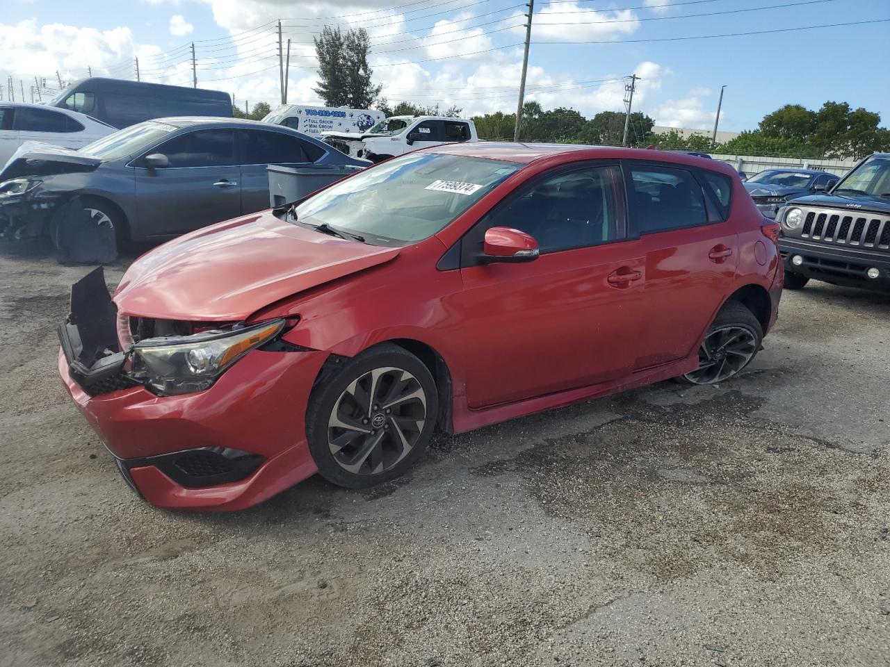 2017 Toyota Corolla VIN JTNKARJE3HJ533868