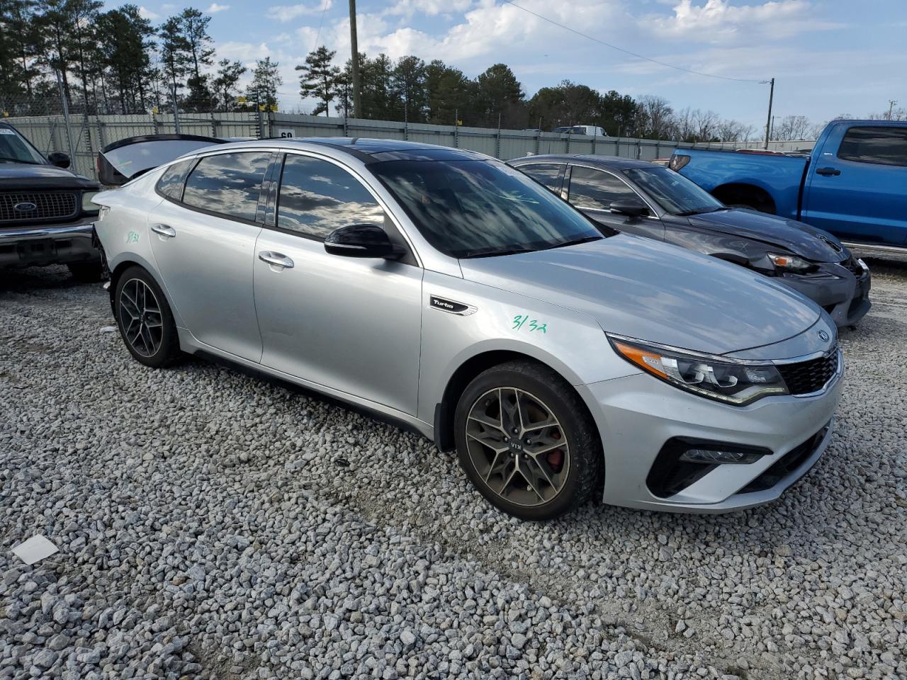2019 KIA Optima VIN 5XXGW4L29KG327855 Copart auction photo, rear end damage thumbnail 4