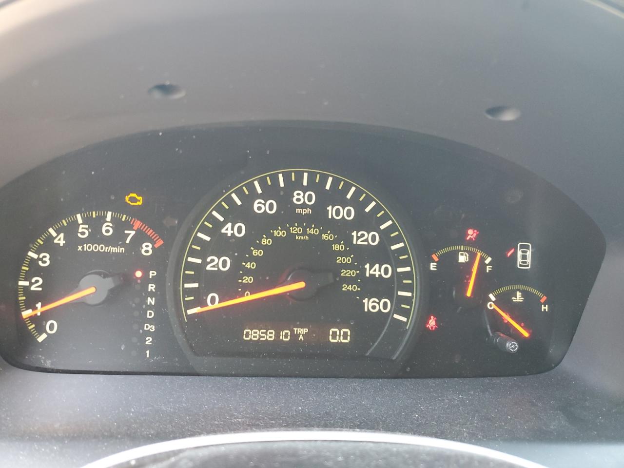 2004 Honda Accord VIN 1HGCM66544A024598 Copart auction photo, front end damage thumbnail 9