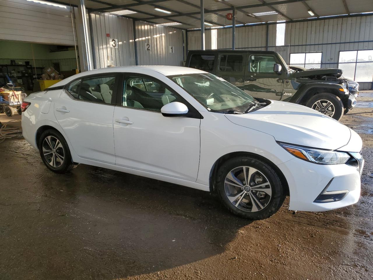 2022 Nissan Sentra VIN 3N1AB8CV3NY205137 Copart auction photo, hail damage thumbnail 4