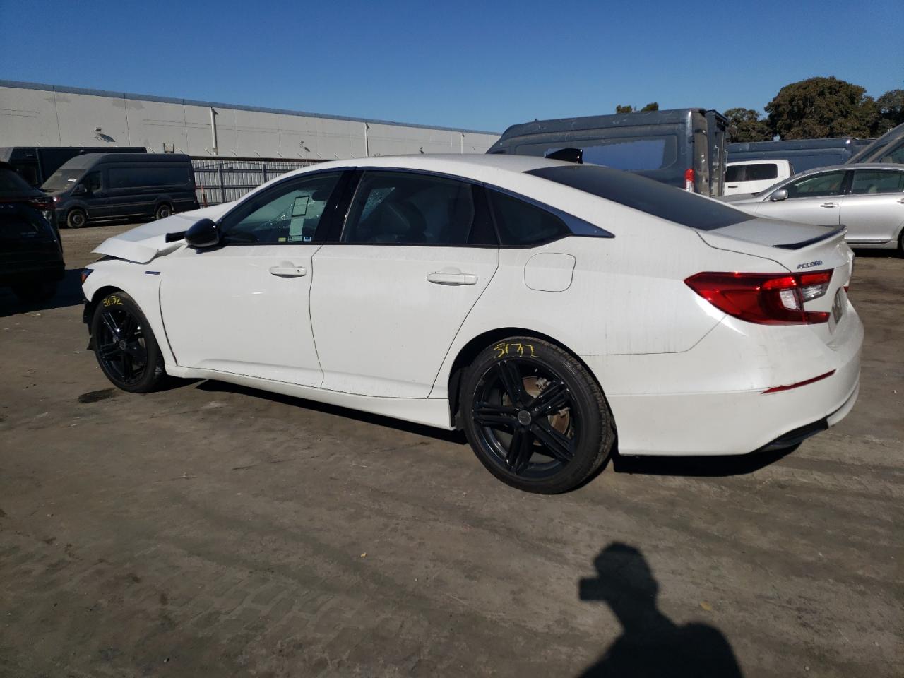 2022 Honda Accord VIN 1HGCV3F27NA046677 Copart auction photo, front end damage thumbnail 2