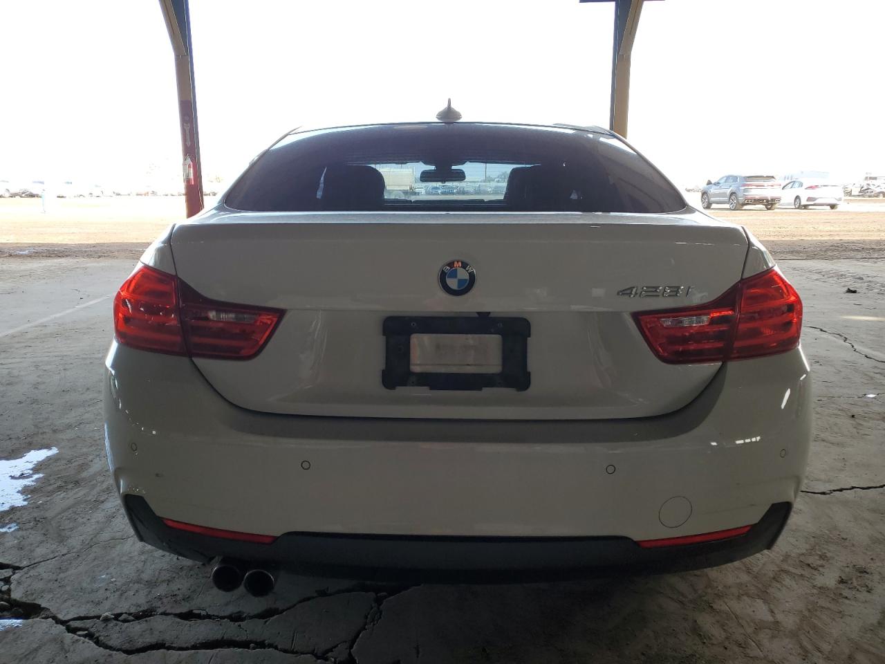 2016 BMW 4er VIN WBA4A9C56GGL89722 Copart auction photo, front end / side damage thumbnail 6