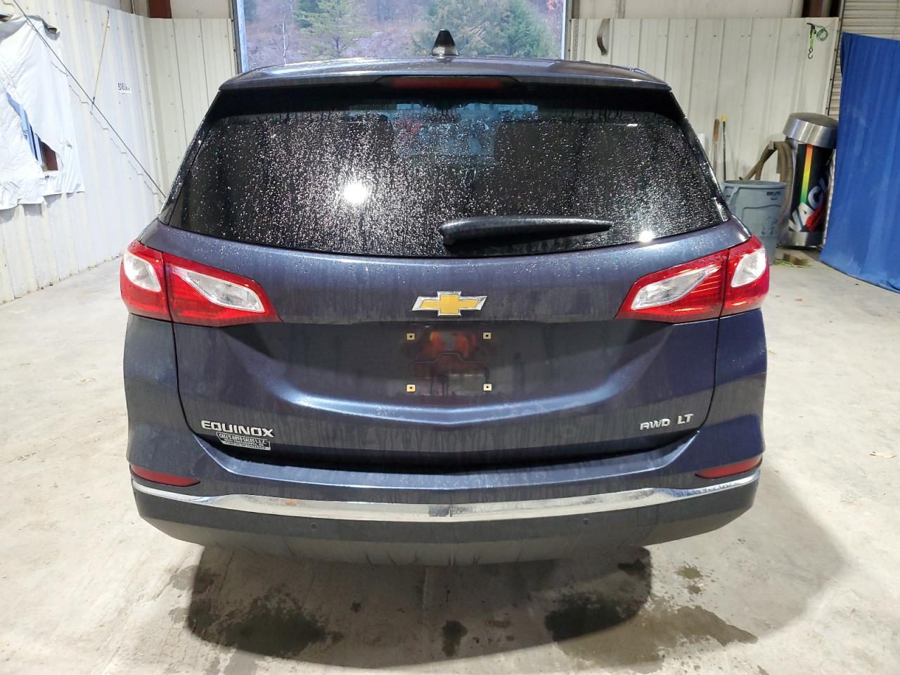 2019 Chevrolet Equinox VIN 3GNAXUEV5KL290289 Copart auction photo, side / front end damage thumbnail 6