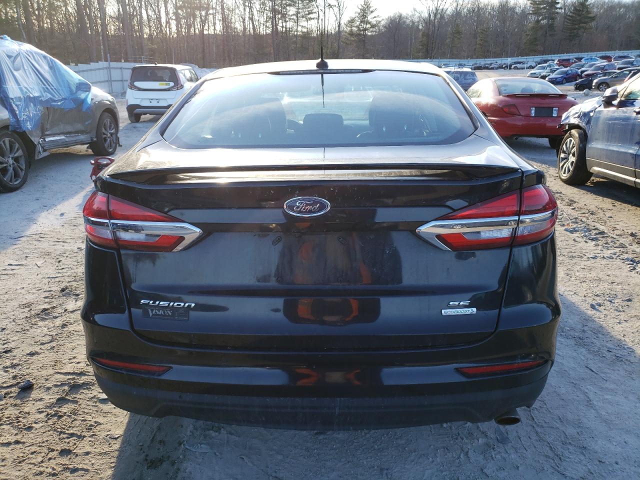 2020 Ford Fusion VIN 3FA6P0HD1LR148777 Copart auction photo, undercarriage / minor dent/scratches damage thumbnail 6