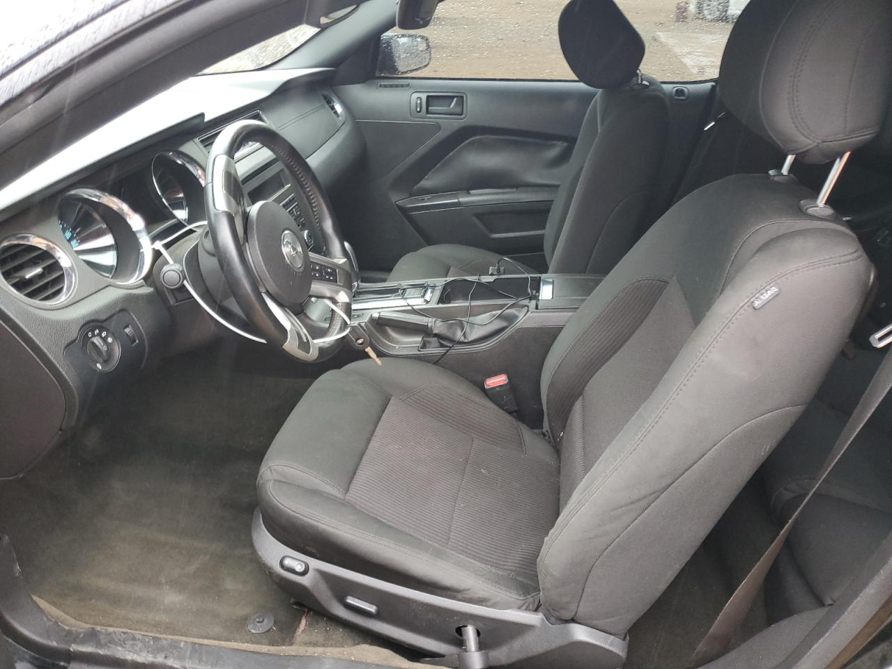 2014 Ford Mustang VIN 1ZVBP8AM5E5216910 Copart auction photo, front end / side damage thumbnail 7