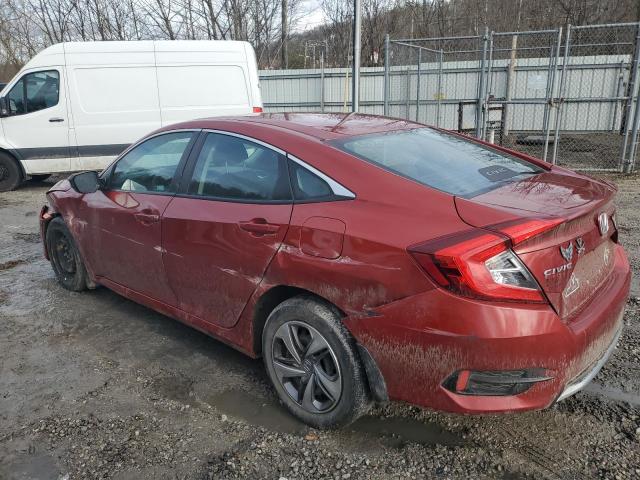 2019 Honda Civic VIN 2HGFC2F69KH568482 Copart auction photo, all over damage thumbnail 2
