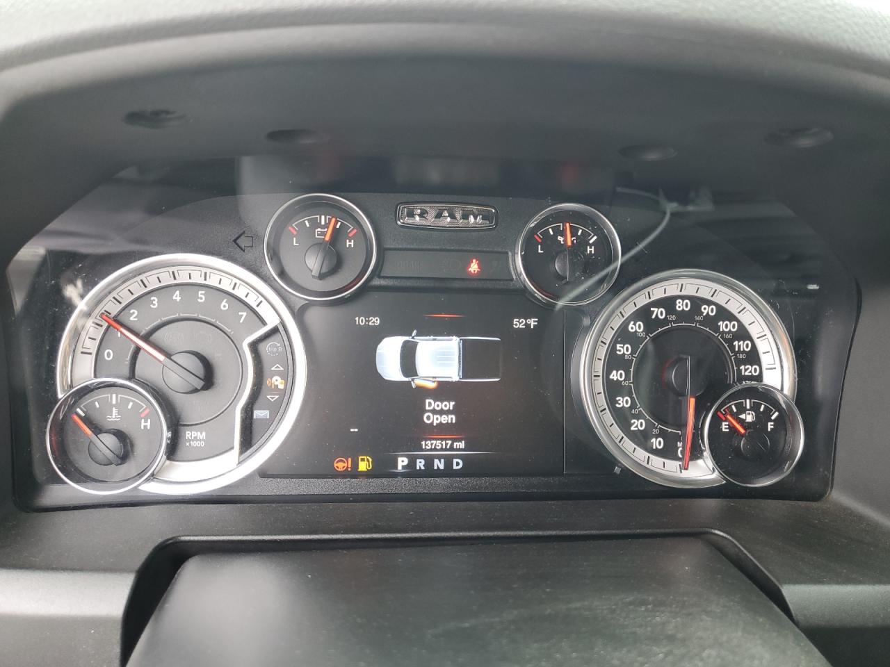 2019 RAM 1500 VIN 1C6RR7TT4KS695416 Copart auction photo, front end damage thumbnail 9