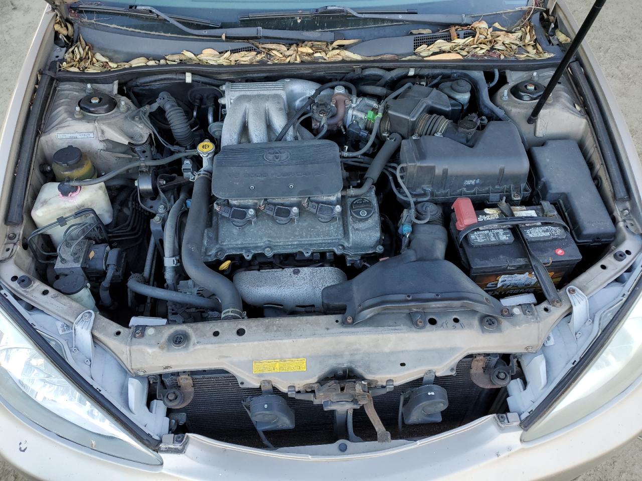 2002 Toyota Camry VIN 4T1BF30K92U016683 Copart auction photo, side damage thumbnail 11