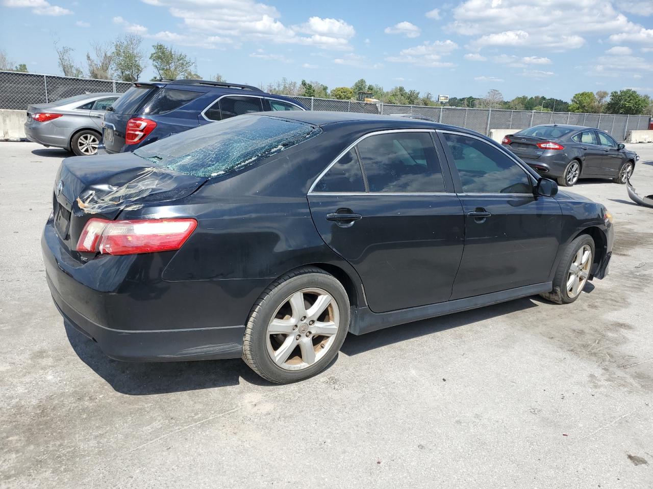 2009 Toyota Camry VIN 4T1BE46K19U905312 Copart auction photo, rear end damage thumbnail 3