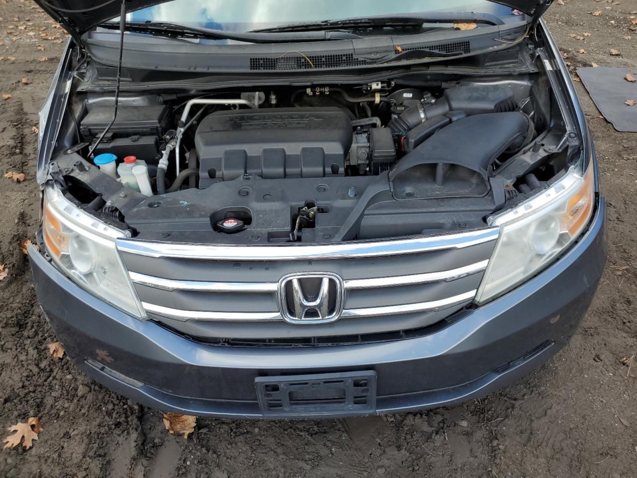 2012 Honda Odyssey VIN 5FNRL5H29CB130365 Copart auction photo, front end / side damage thumbnail 13