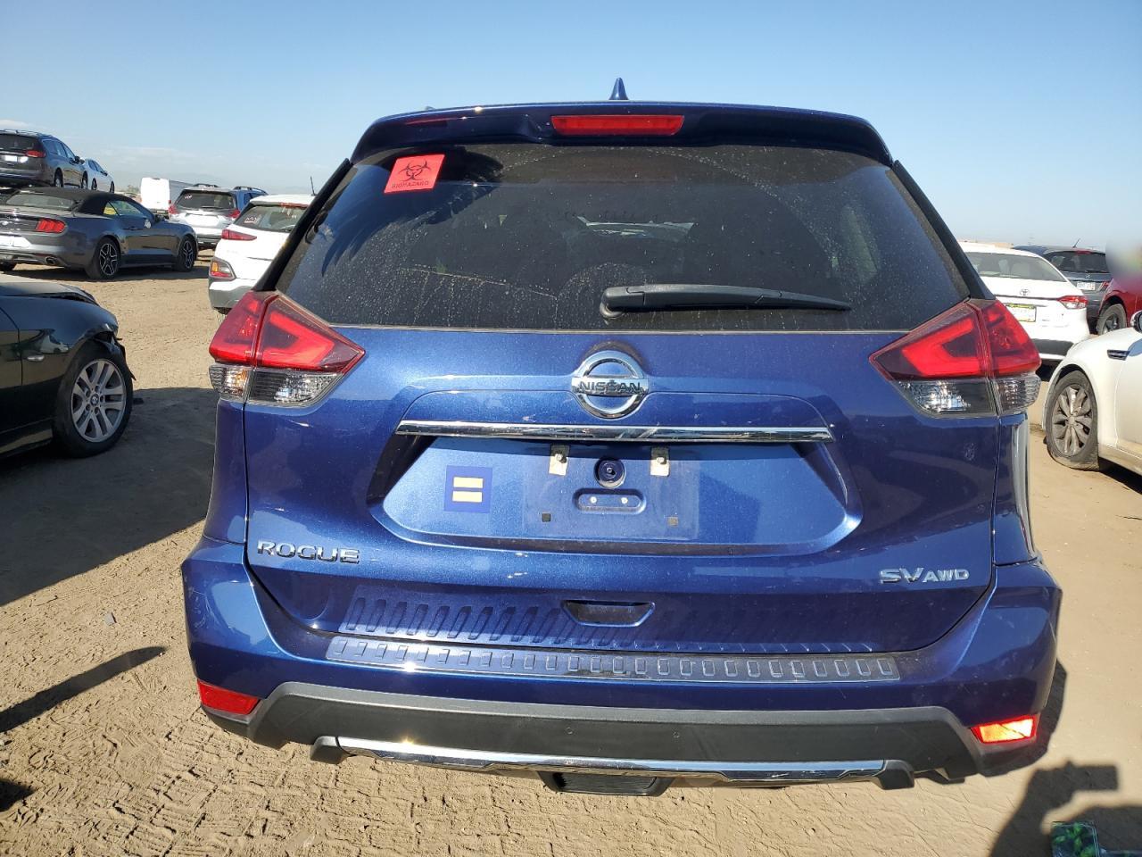 2017 Nissan Rogue VIN 5N1AT2MV5HC871611 Copart auction photo, all over damage thumbnail 6